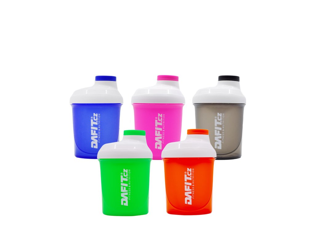 Šejkr Dafit 300 ml (vybrat barvu) Barva: modrá/bílé logo