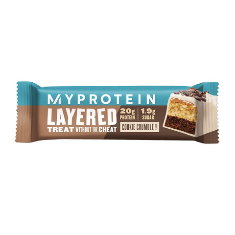 MyProtein Layered protein bar 60 g (vybrat příchuť) příchutě: čokoláda | JustBest.cz