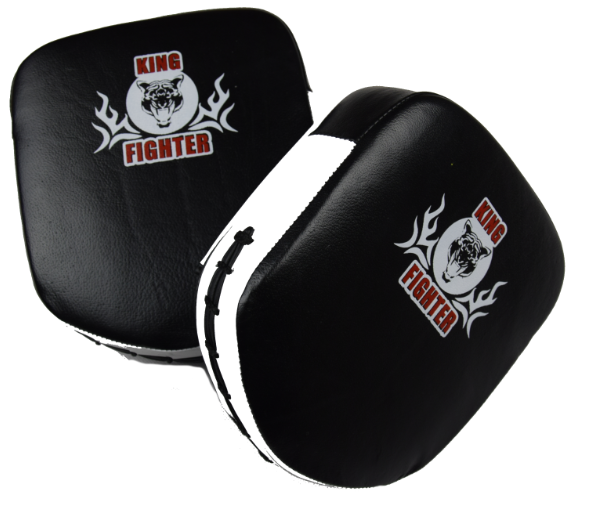 Boxerské lapy King Fighter černá/bílá | JustBest.cz