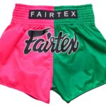 Muay thai trenky Fairtex - BS1911 - black/pink váha/velikost: XL | JustBest.cz