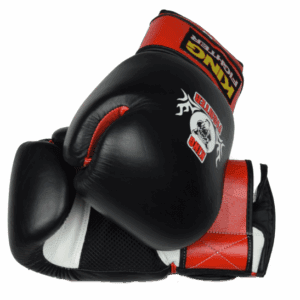 Boxerské rukavice King Fighter černo/červené váha/velikost: 14 | JustBest.cz