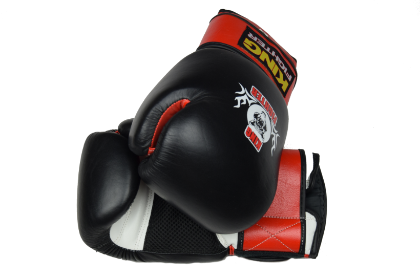 Boxerské rukavice King Fighter černo/červené váha/velikost: 10