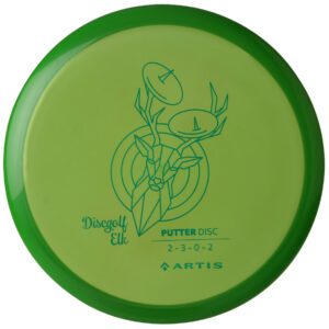 Průhledný discgolf putter disc 2 - 3 - 0 - 2.