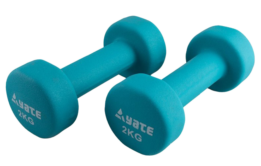 Činky AEROBIC neopren 2 x 2,0 kg
