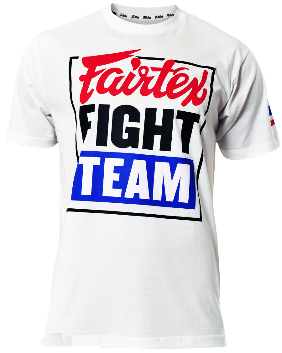 Triko Muay Thai Fairtex TST51- bílé váha/velikost: L