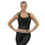 Nebbia NATURE-INSPIRED Sportovní crop top “Racer back” 549