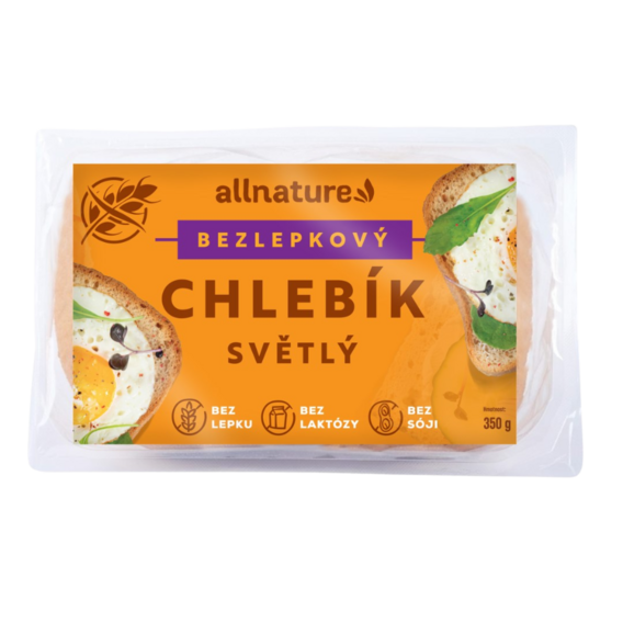 Allnature Bezlepkový chlebík