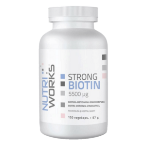 NutriWorks Strong Biotin 5500µg