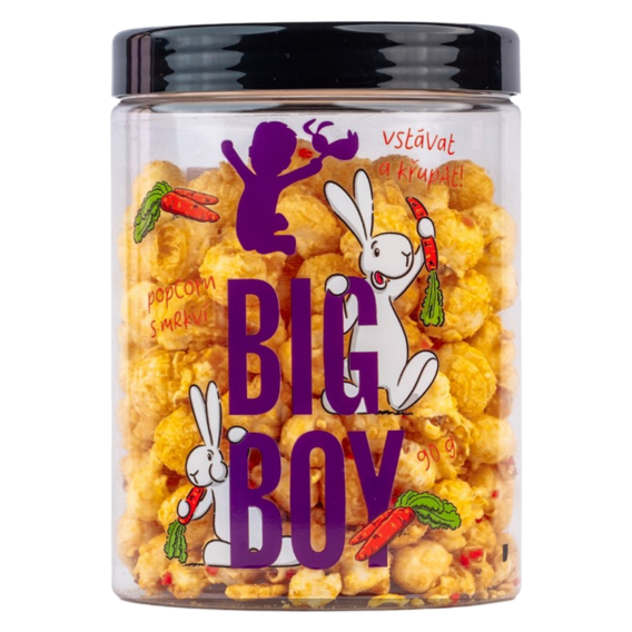Big Boy Mrkvový popcorn BOB a BOBEK