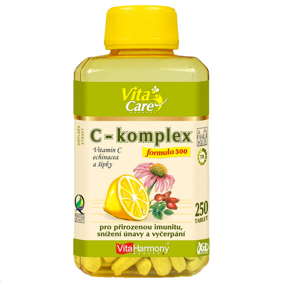 VitaHarmony C-komplex Formula 500 se šípky a Echinaceou