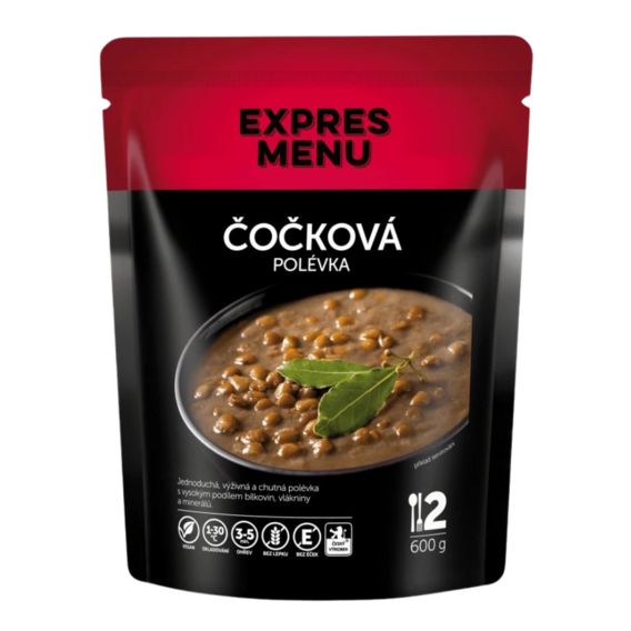 Expres menu Čočková polévka
