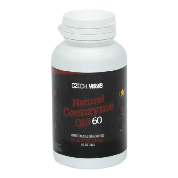 Czech Virus Natural Coenzyme Q10 60