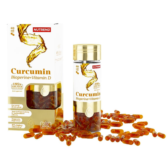 Nutrend Curcumin + Bioperine + Vitamin D