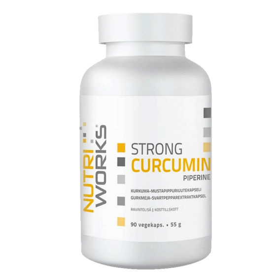 NutriWorks Strong Curcumin Piperine