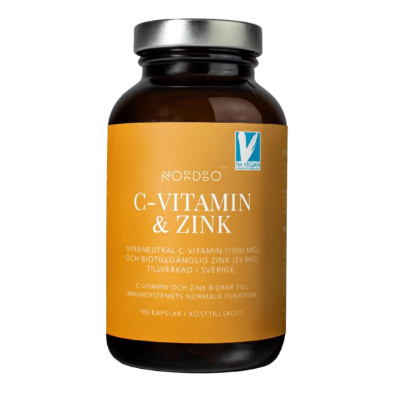 Nordbo Vitamin C & Zinek
