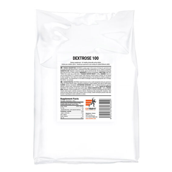 Extrifit Dextrose 100 – hroznový cukr