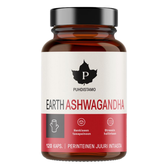 Puhdistamo Earth Ashwagandha BIO