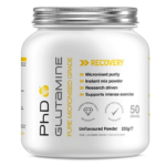 PhD Glutamine pure micronised grade