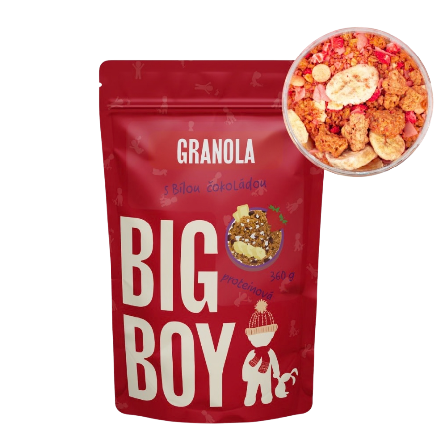 Big Boy Proteinová granola by @kamilasikl