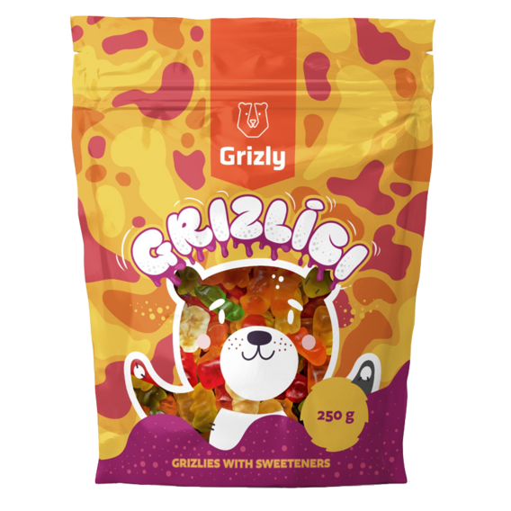 Grizly Grizlíci se stévií XXL