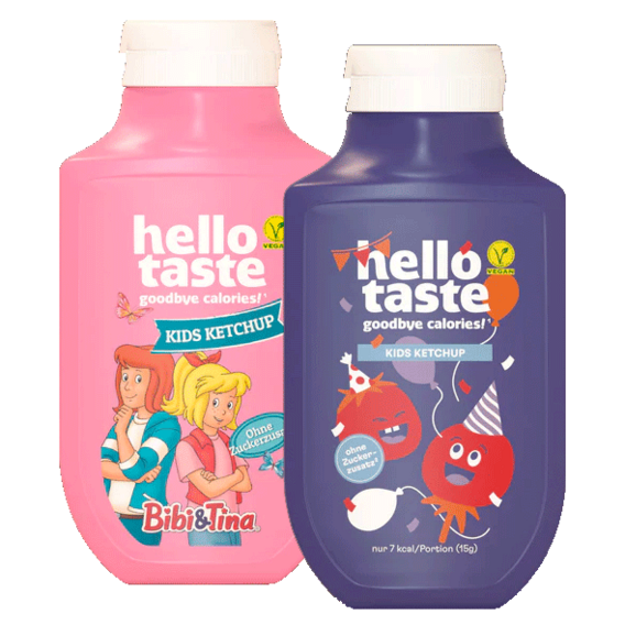Hello Taste Goodbye calories Dětský kečup