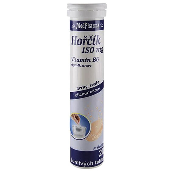 MedPharma Hořčík 150 mg + vitamin B6