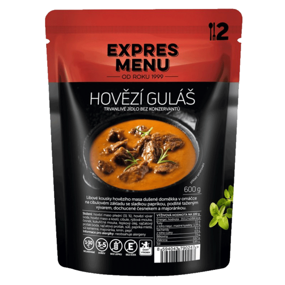 Expres menu Hovězí guláš