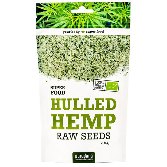 Purasana Hulled Hemp Seed BIO