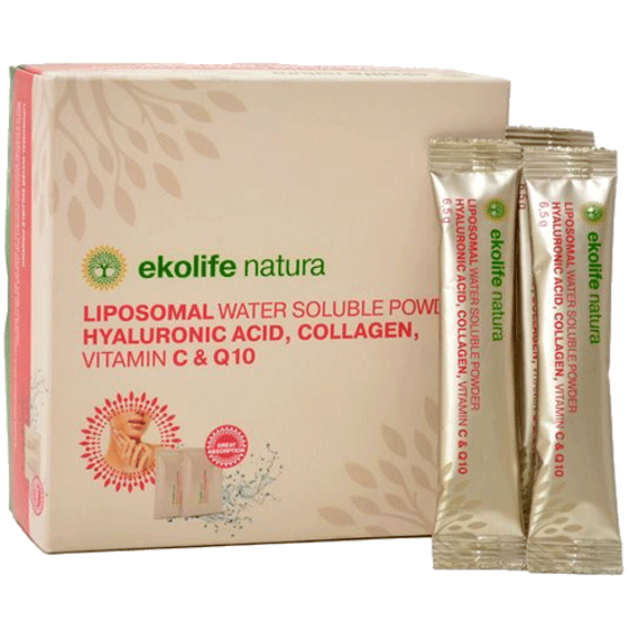 Ekolife Natura Hyaluronic Acid, Collagen, Vitamin C & Q10