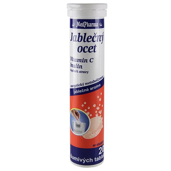 MedPharma Jablečný ocet + vit.C + inulin