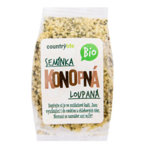 Country Life Konopná semínka loupaná BIO