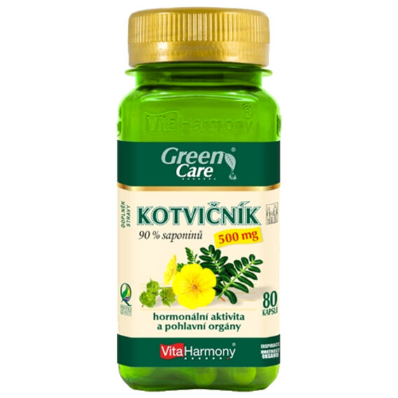 VitaHarmony Kotvičník 500mg 90% saponinů