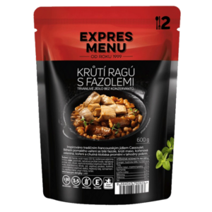Expres menu Krůtí ragú s fazolemi