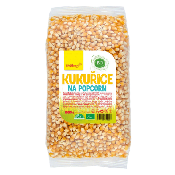 Wolfberry Kukuřice na popcorn BIO