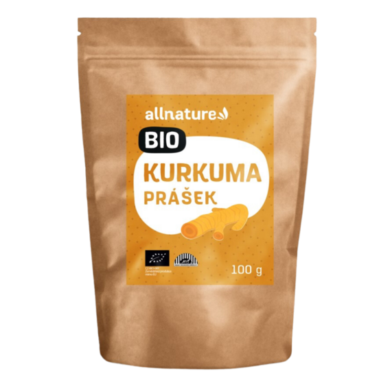 Allnature Kurkuma prášek BIO