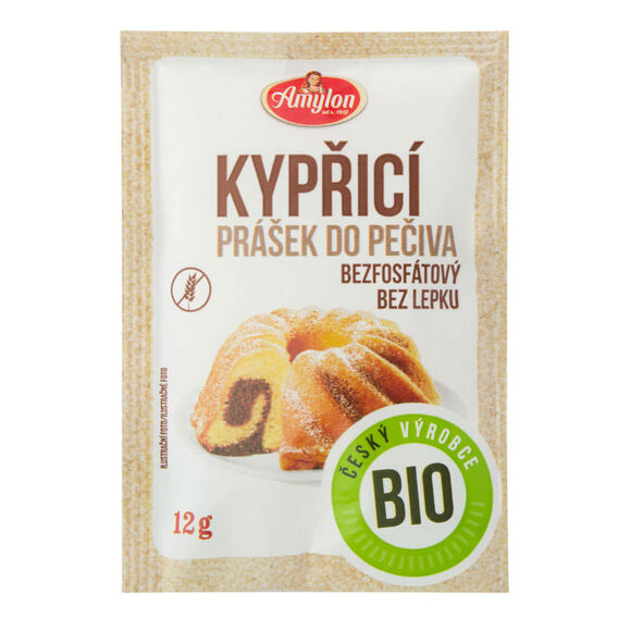 Amylon Prášek kypřicí do pečiva bezlepkový BIO