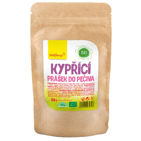 Wolfberry Kypřící prášek do pečiva BIO