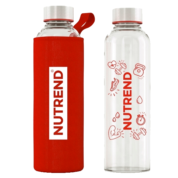 Nutrend Skleněná láhev s termoobalem