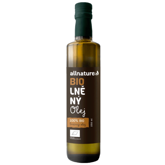 Allnature Lněný olej BIO
