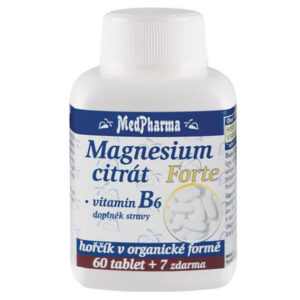 MedPharma Magnesium citrát Forte + vitamin B6
