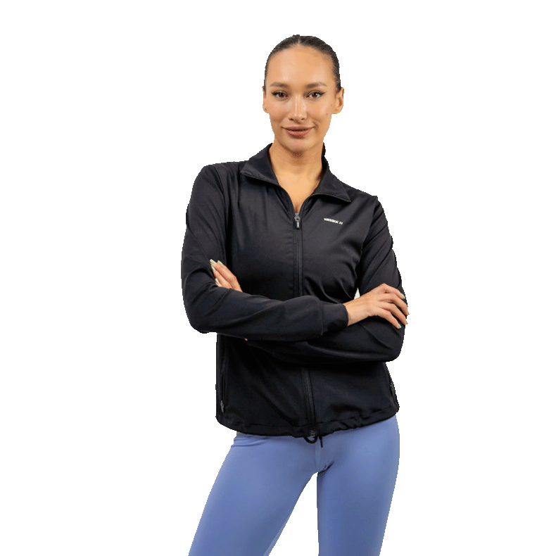 Nebbia Mikina na zip s odleskem SLEEK 481