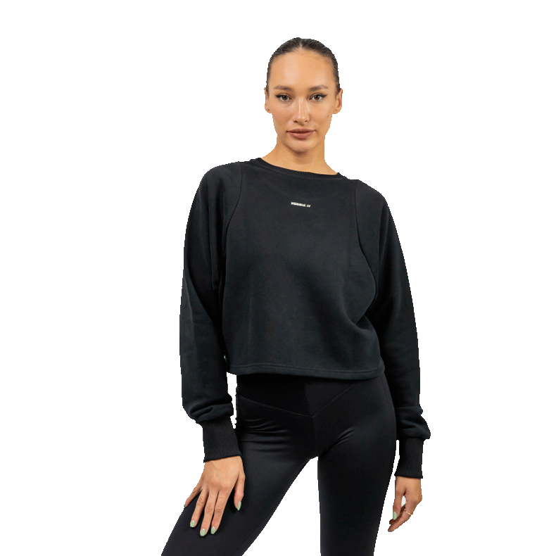 Nebbia Crop mikina GYM SPIRIT 483