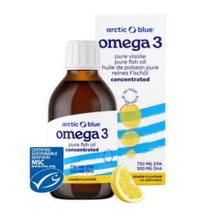 arctic blue® Omega 3 (500mg DHA, 750mg EPA)