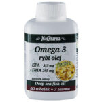 MedPharma Omega 3 rybí olej FORTE