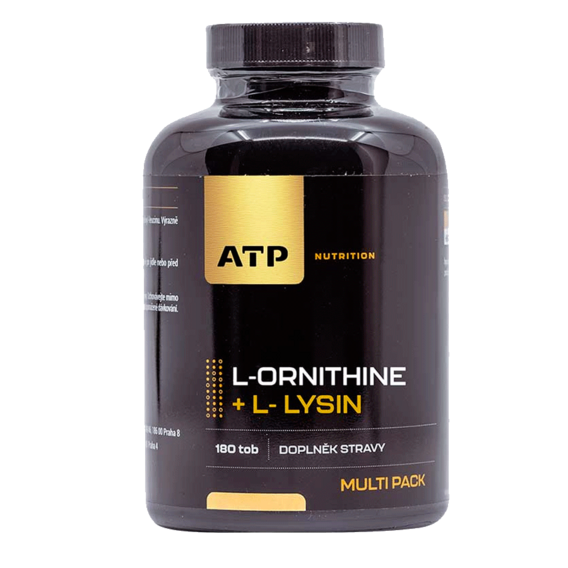 ATP L-Ornithine + L-Lysin