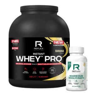 Instant Whey Pro 2,2kg + Albion Magnesium 90cps