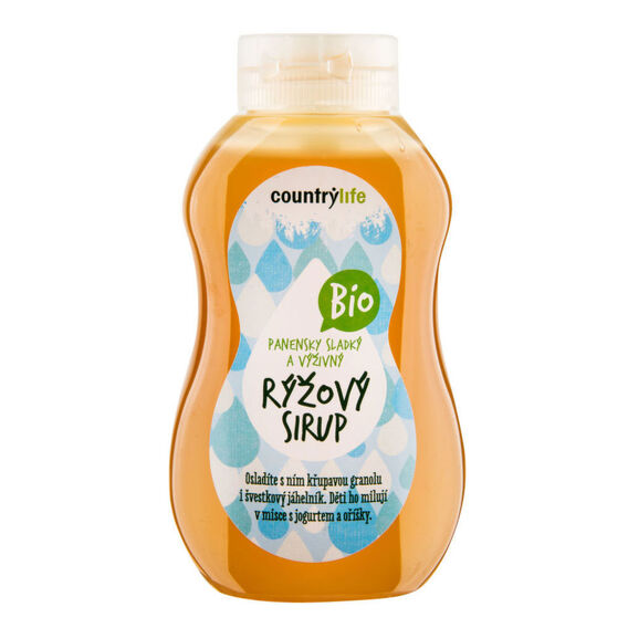 Country Life Sirup rýžový BIO