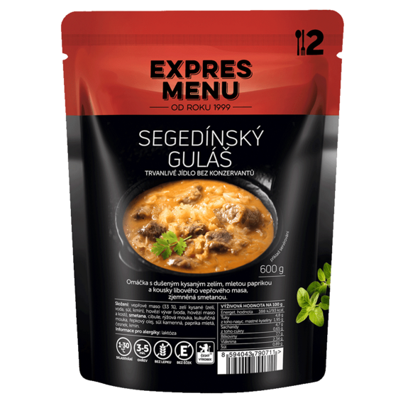 Expres menu Segedínský guláš