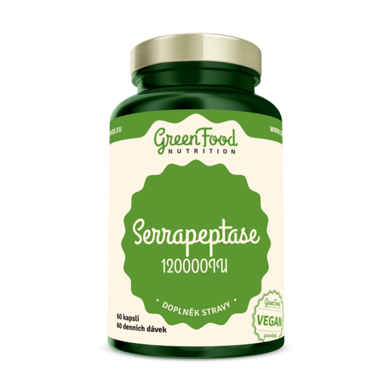 GreenFood Serrapeptase 120000IU