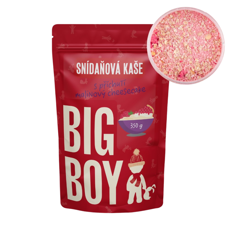 Big Boy Rýžová kaše malinový cheesecake
